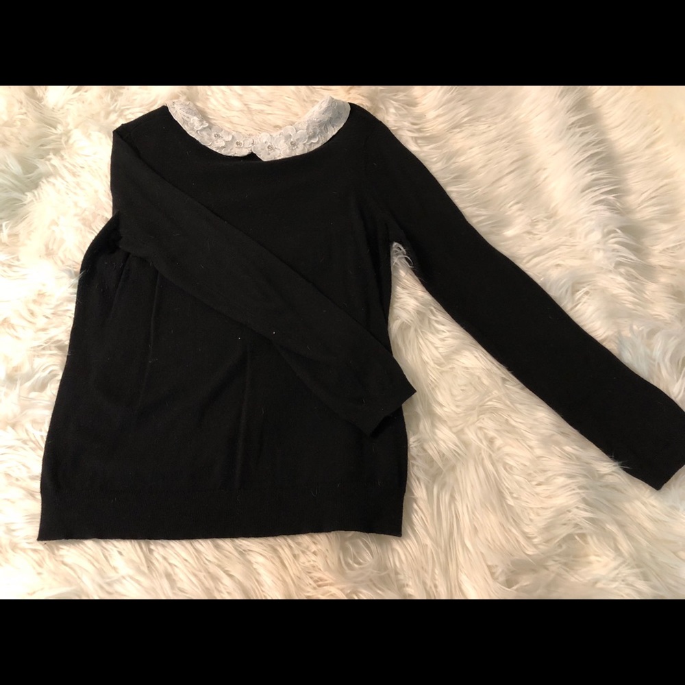 Long sleeve Peter Pan collar blouse from Elle